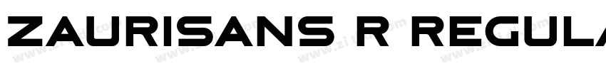 ZauriSans R Regular字体转换